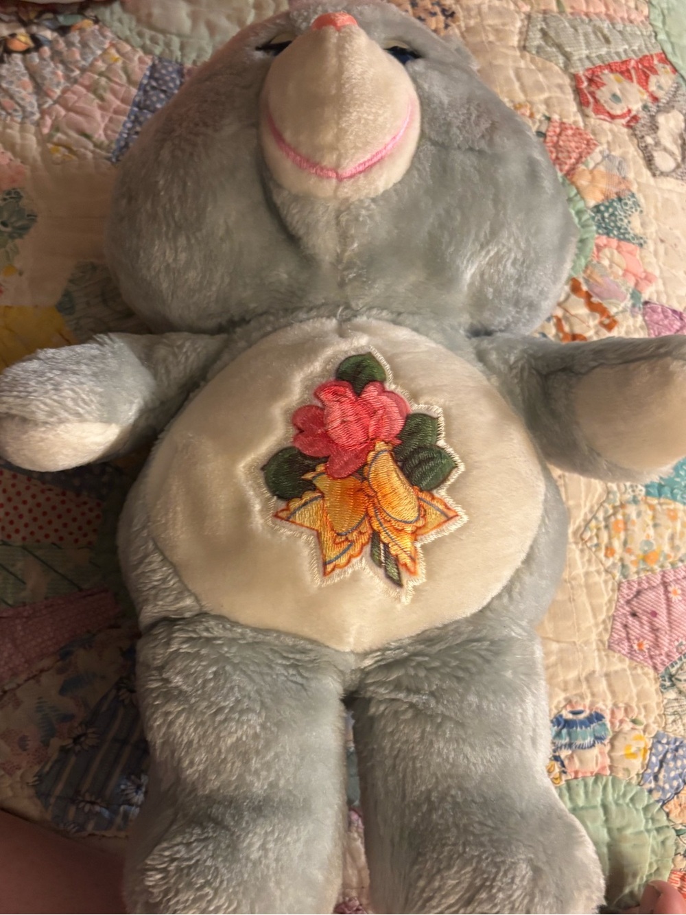vintage 1983 Kenner Care Bears Grams Bear plush